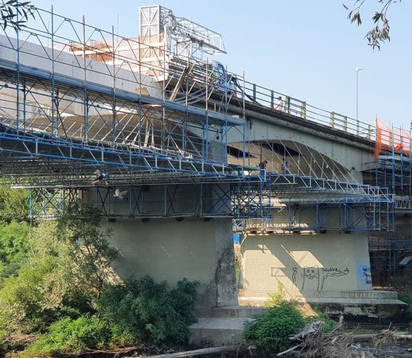 Restaurare Pod din Fosso - Italia2